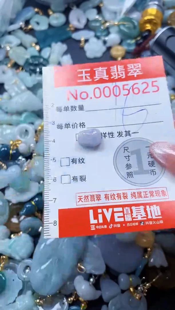 翡翠未镶嵌吊坠(不含链)5625