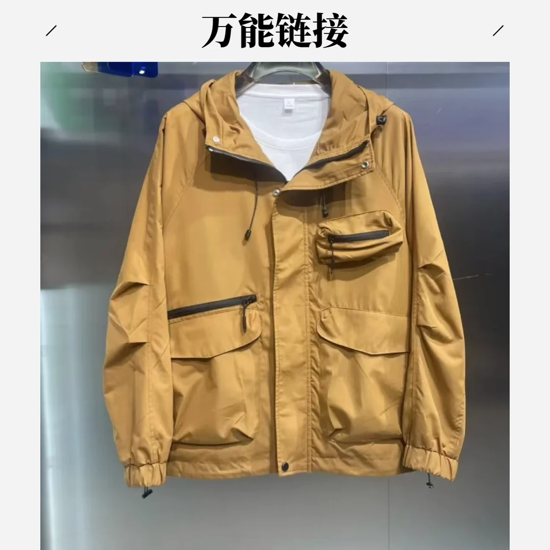 男士休闲百搭舒适外套T恤01