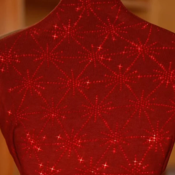 丝年.方形烟花款半高领重工烫钻打底衫女高级感内搭GD1079