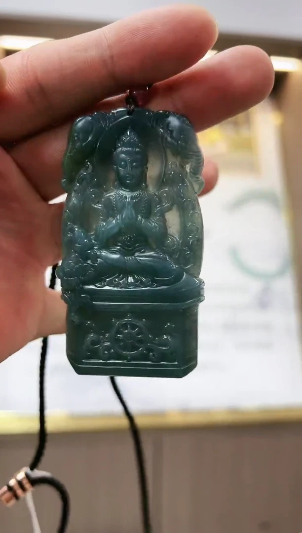 翡翠挂件未镶嵌多样性发货其中发一