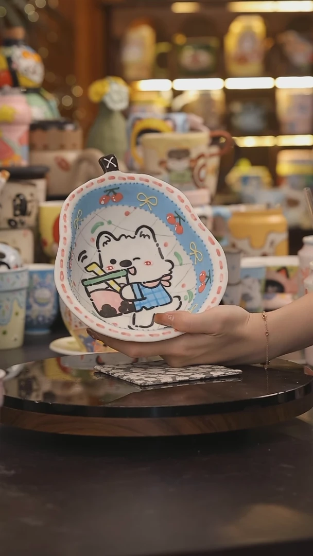 景德镇釉下彩绘设计师款式陶瓷