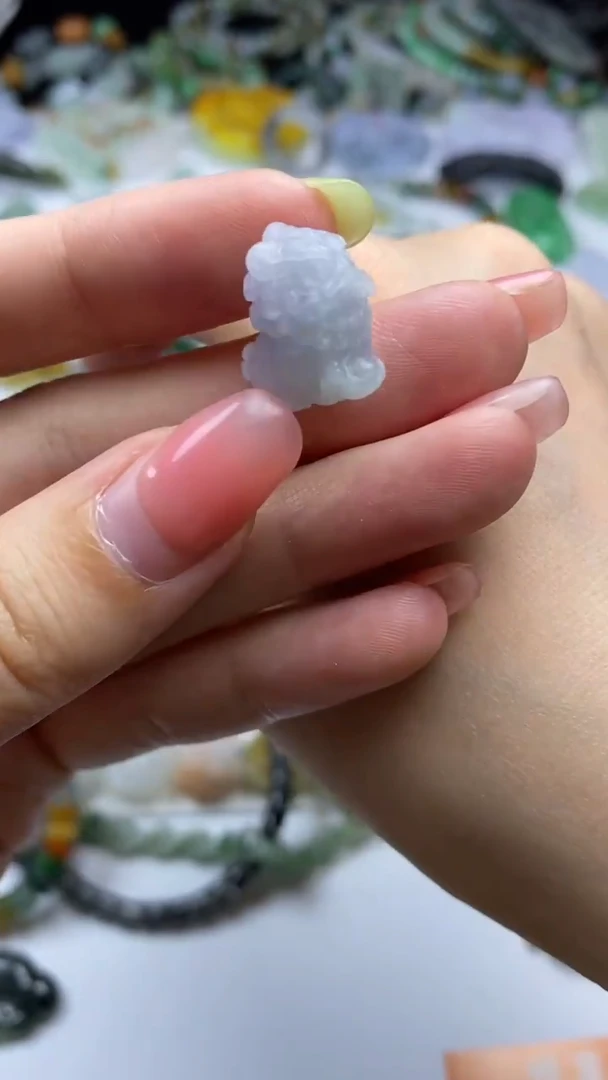 定制翡翠未镶嵌毛货定制不退不换