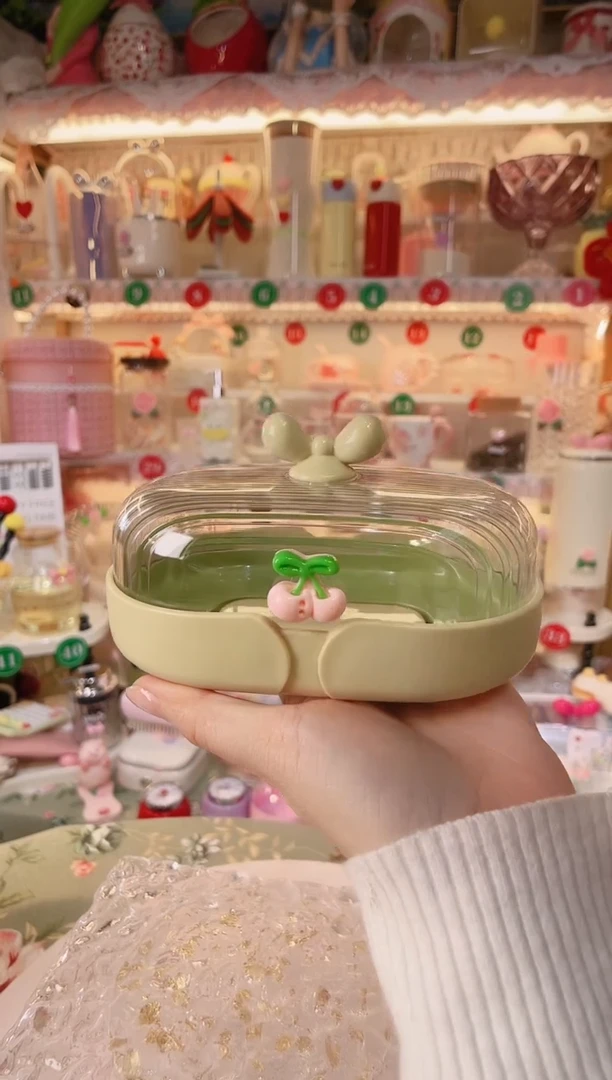 【闪购商品】摆件肥皂盒绿色品质好，发货快，放心拍