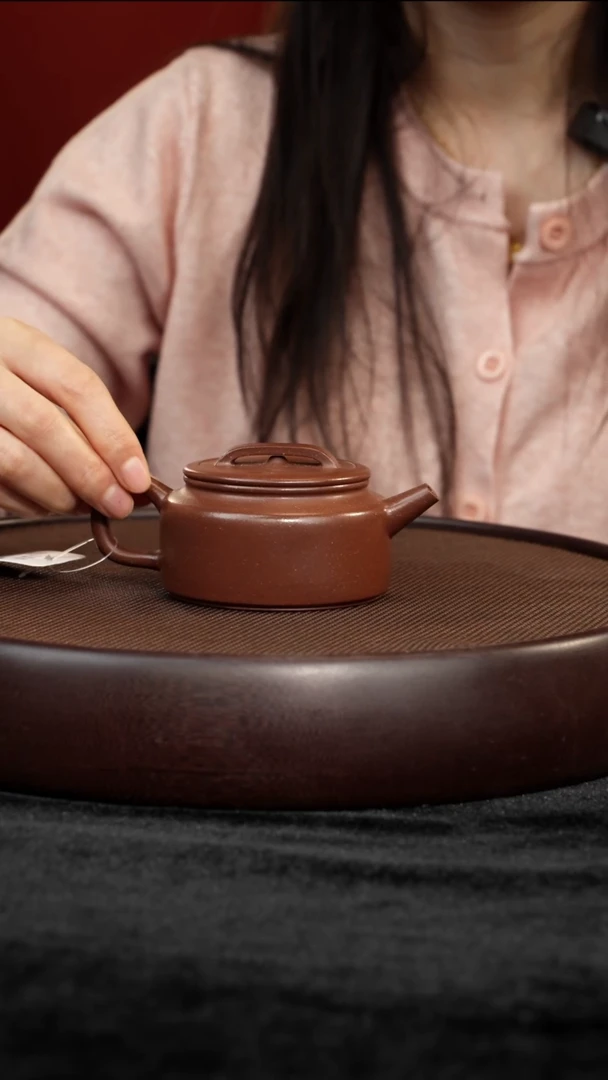 茶壶紫砂WM11554底槽清汉瓦140CC