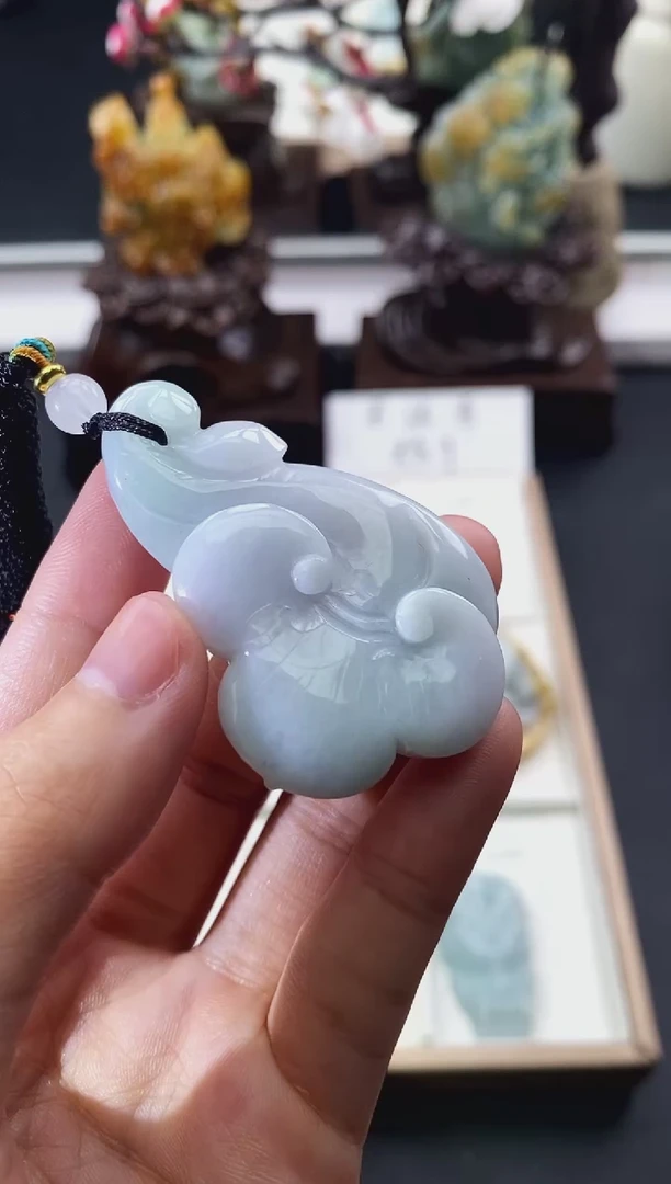 颈饰未镶嵌翡翠天然缅甸A货翡翠