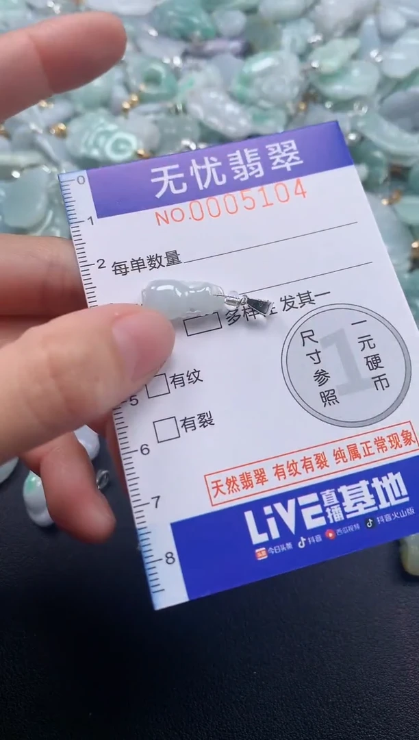 颈饰未镶嵌翡翠5104