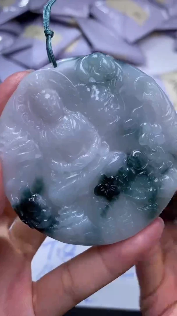 未镶嵌挂件翡翠301861