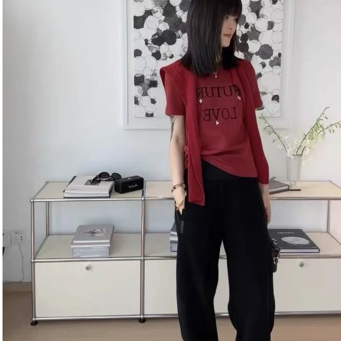 A时尚T恤女百搭休闲显瘦短袖夏季上衣2503#