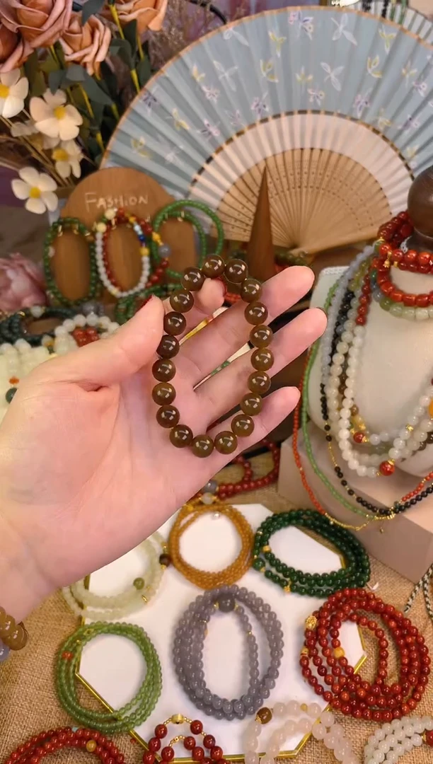 【闪购商品】和田玉手串未镶嵌糖