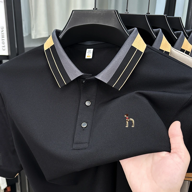 【奥特莱斯撤柜专卖店发货】正品男新款休闲百搭复古翻领polo衫短袖