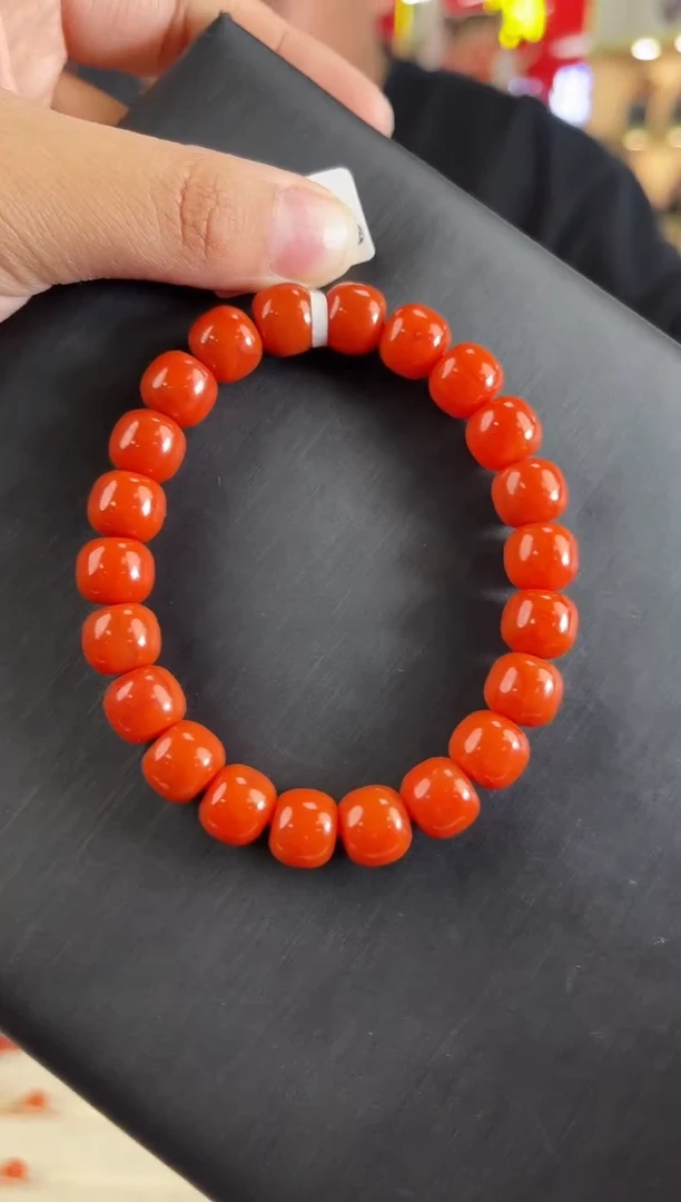 未镶嵌瓦西老型手串10+南红玛瑙络****】（多样式发其一）