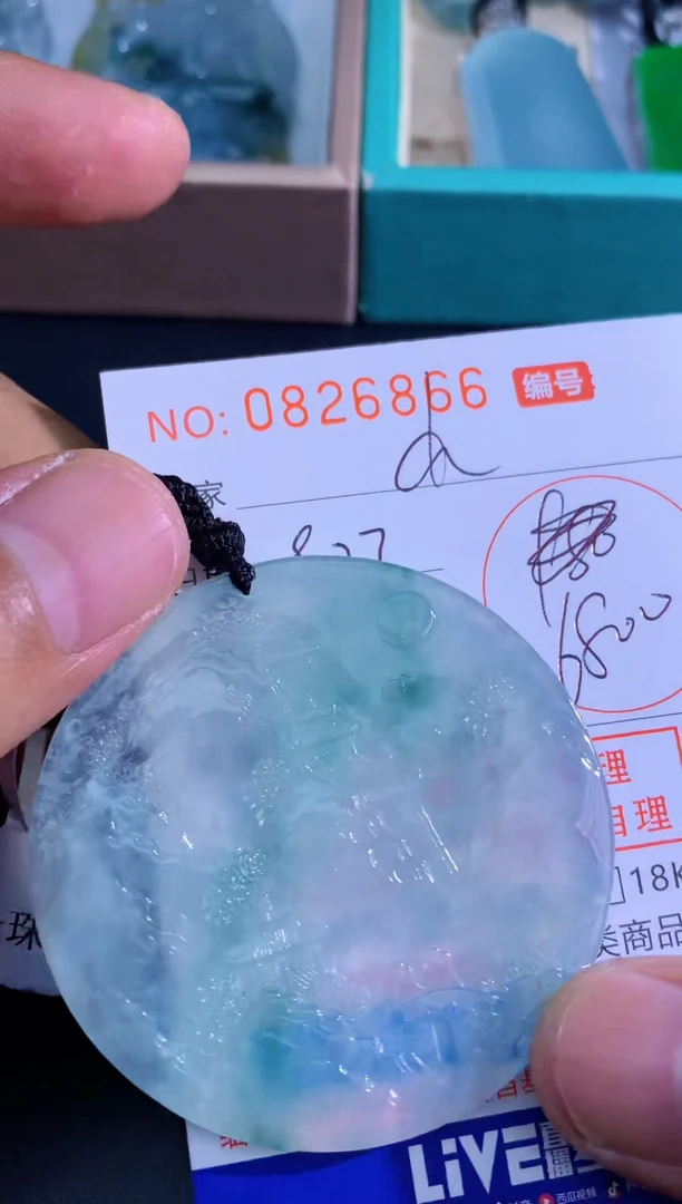 颈饰未镶嵌翡翠d**e du