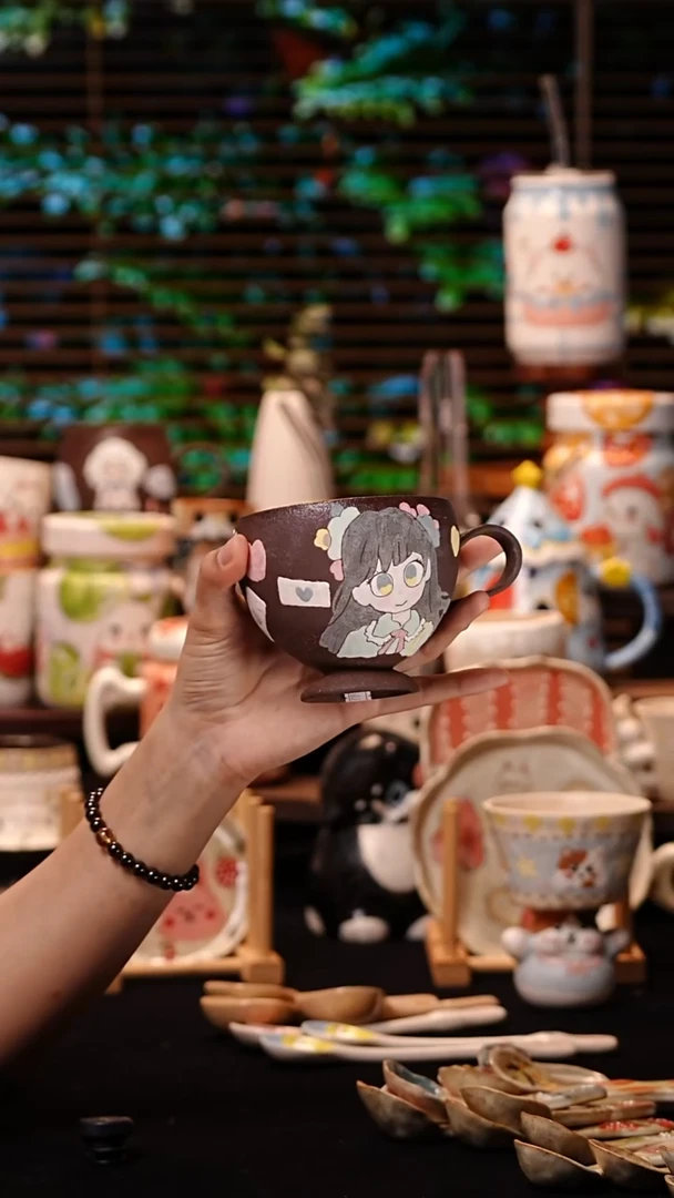 其他景德镇釉下彩手绘设计师款陶瓷