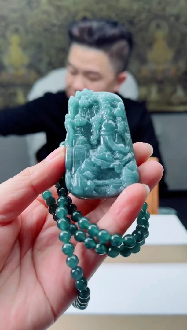 【闪购商品】翡翠颈饰未镶嵌多样性发货一件发货财神