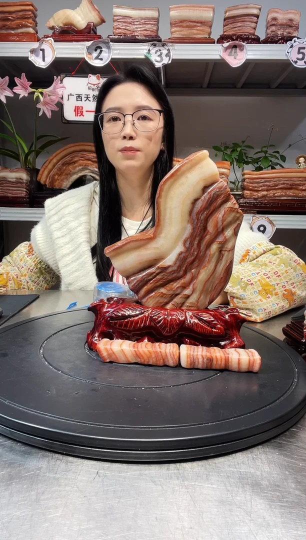 石材天然石材柳州猪肉石18-24-2.5