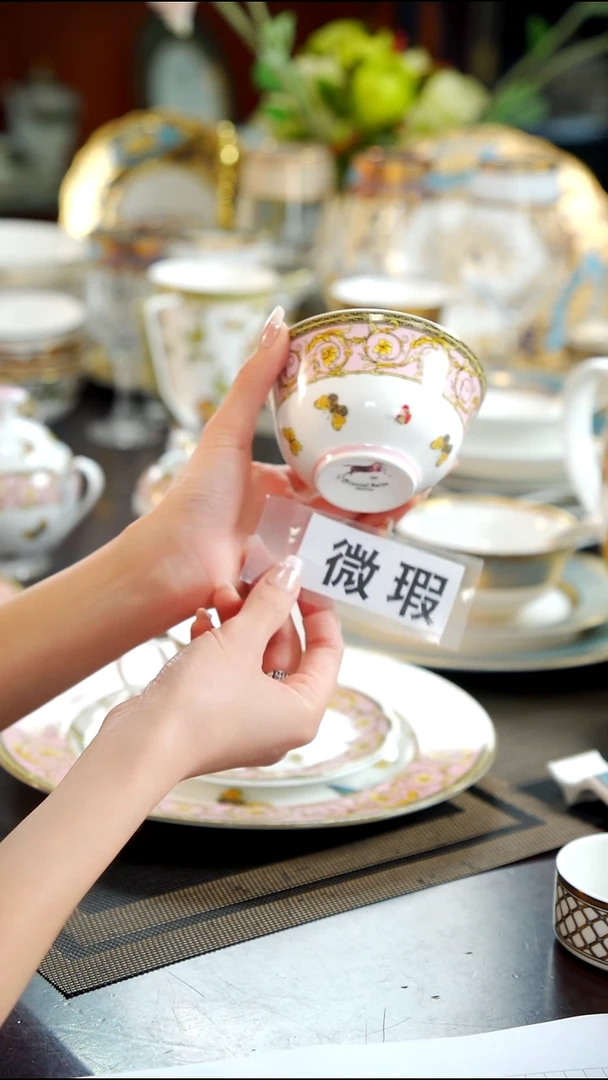 瓷片4英寸茶碗  6个  福利款