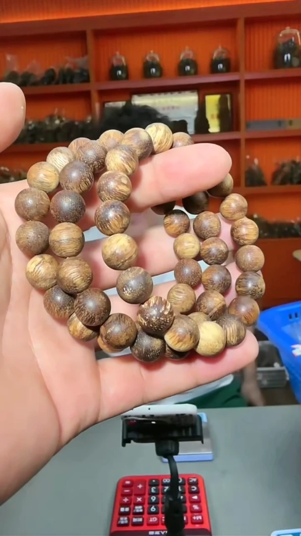 沉香手串76号沉水单圈15g1.1多样性发一