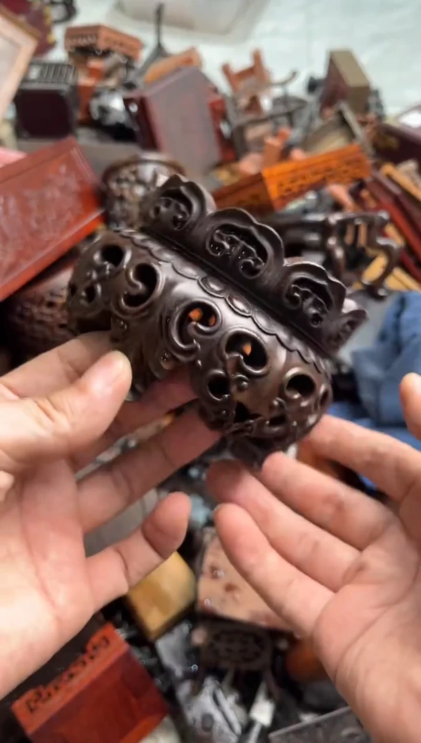 木59黑檀木皇冠底座