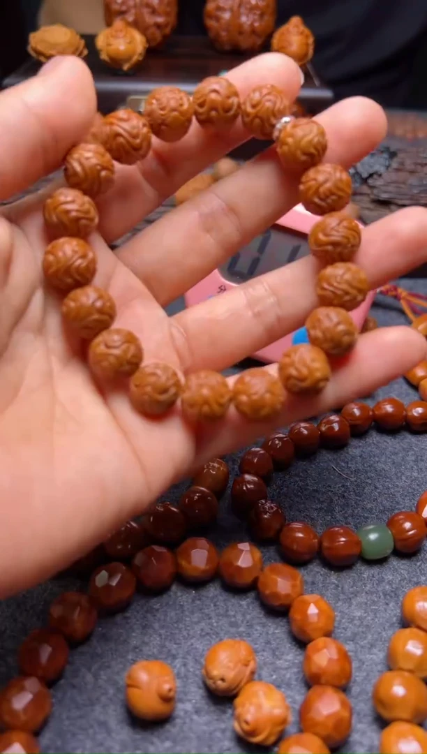 橄榄核手串/手链苏***人无相2 满二工 橄榄核