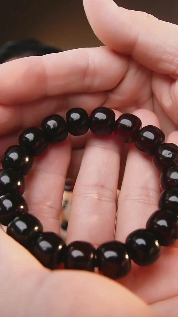 裸石琥珀未镶嵌12+翳珀老型手串