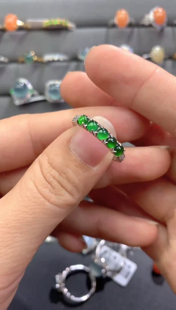 未镶嵌戒指翡翠翡翠A货