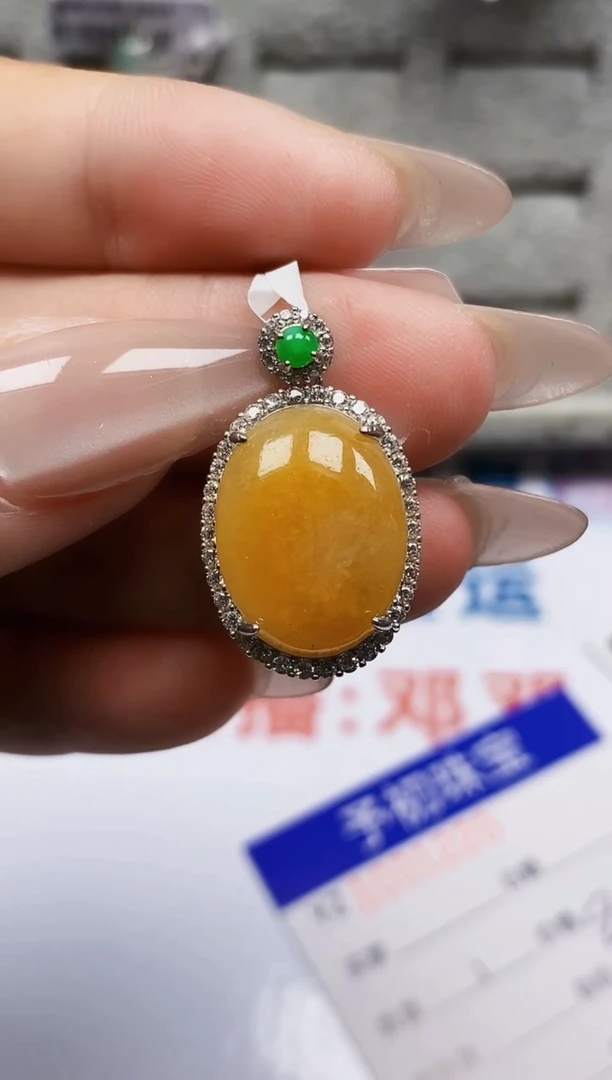 银S925镶嵌戒指翡翠1773