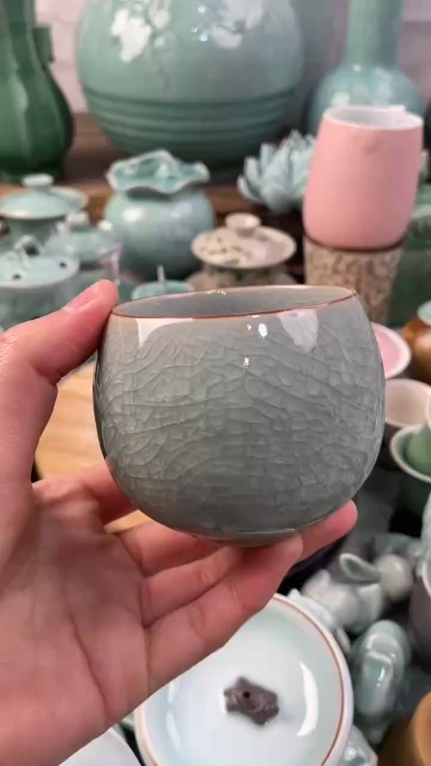 【闪购商品】特价福利 微瑕 慧仙青瓷