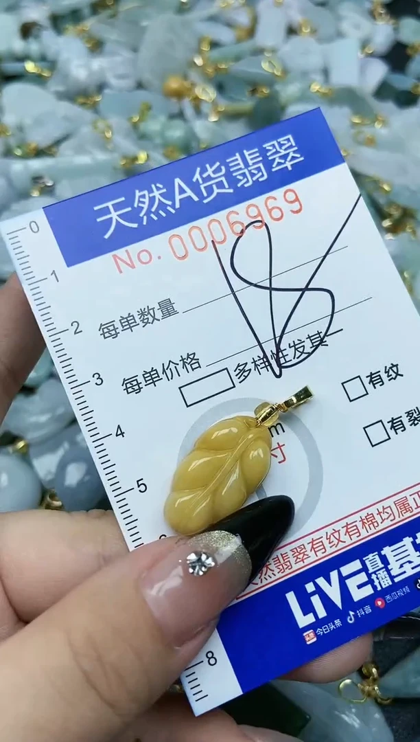 【闪购商品】翡翠颈饰未镶嵌天然A货翡翠