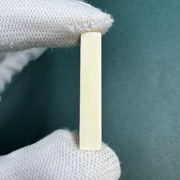 M1115天然猛犸牙一字三通 支持鉴定 假一罚四