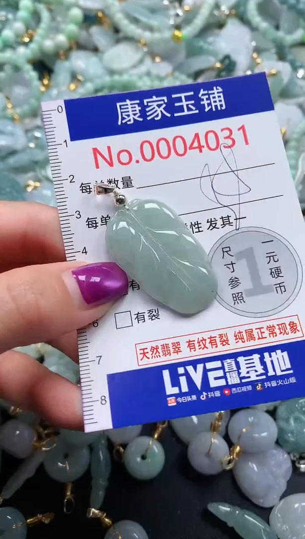 颈饰未镶嵌翡翠4031