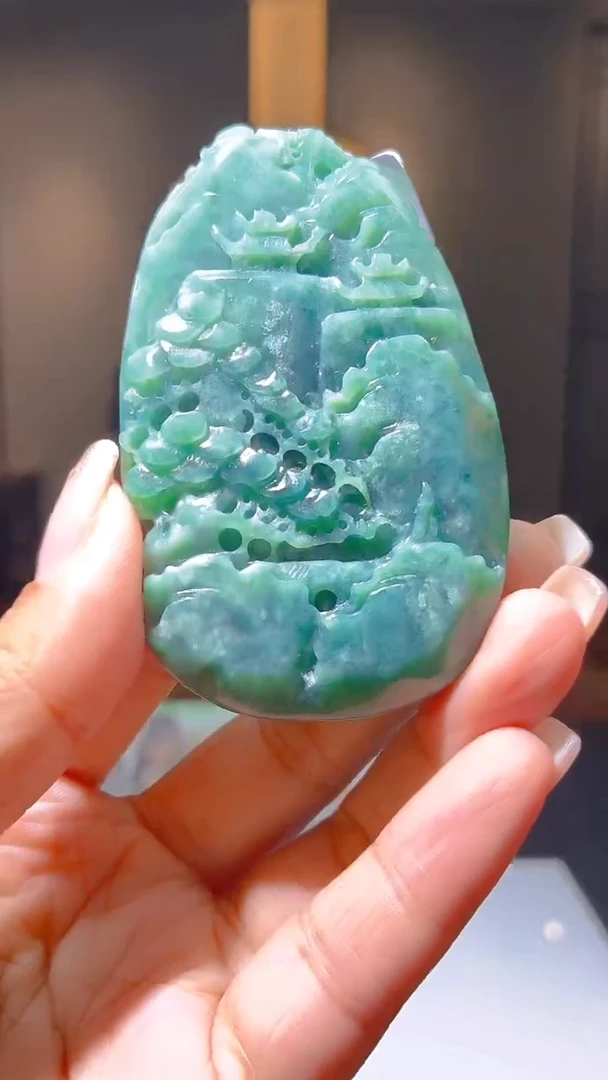 未镶嵌定制翡翠DD1029017天然A货翡翠（多样性发其一）