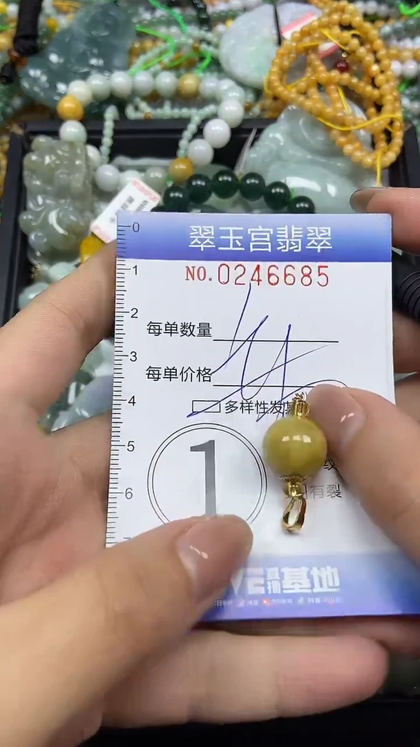 颈饰未镶嵌翡翠闪购C0246685多样性发其一