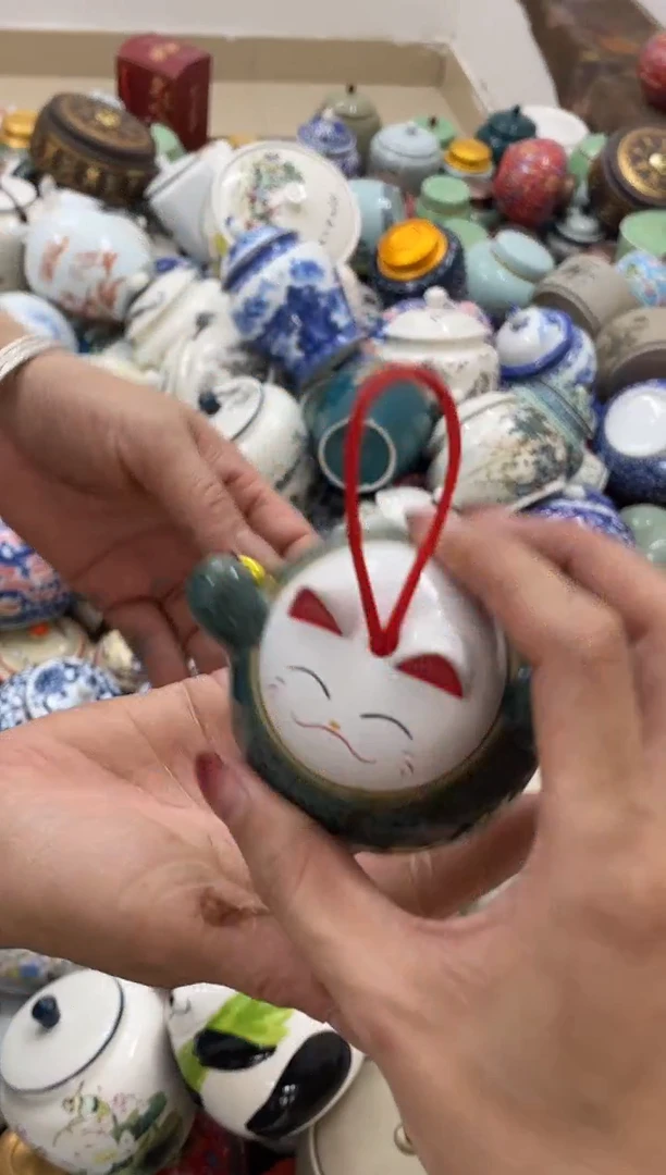 摆件孤品茶叶罐密封罐储物罐直播间临时链接浮力