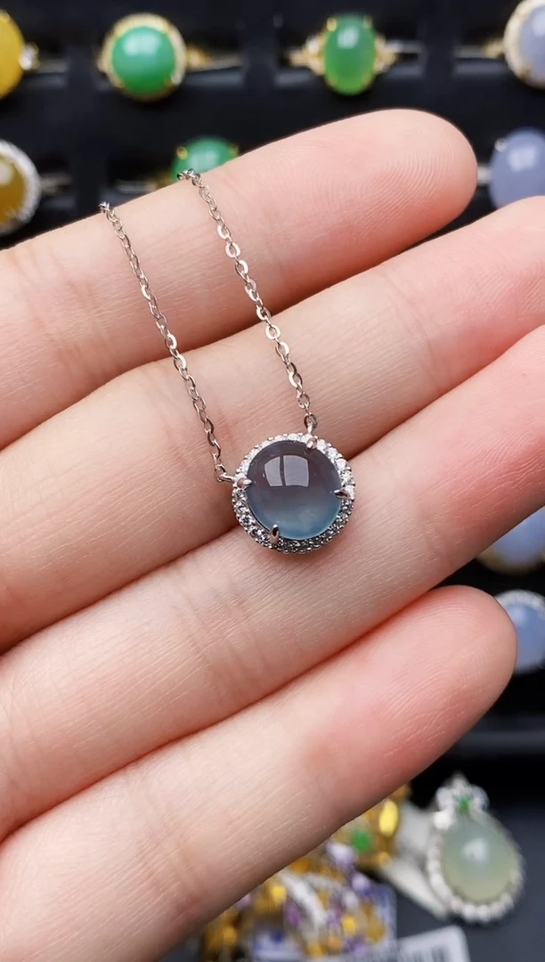 银S925镶嵌戒指翡翠3051