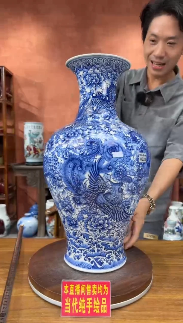 吴义松陶盟手绘陶瓷编码：0333