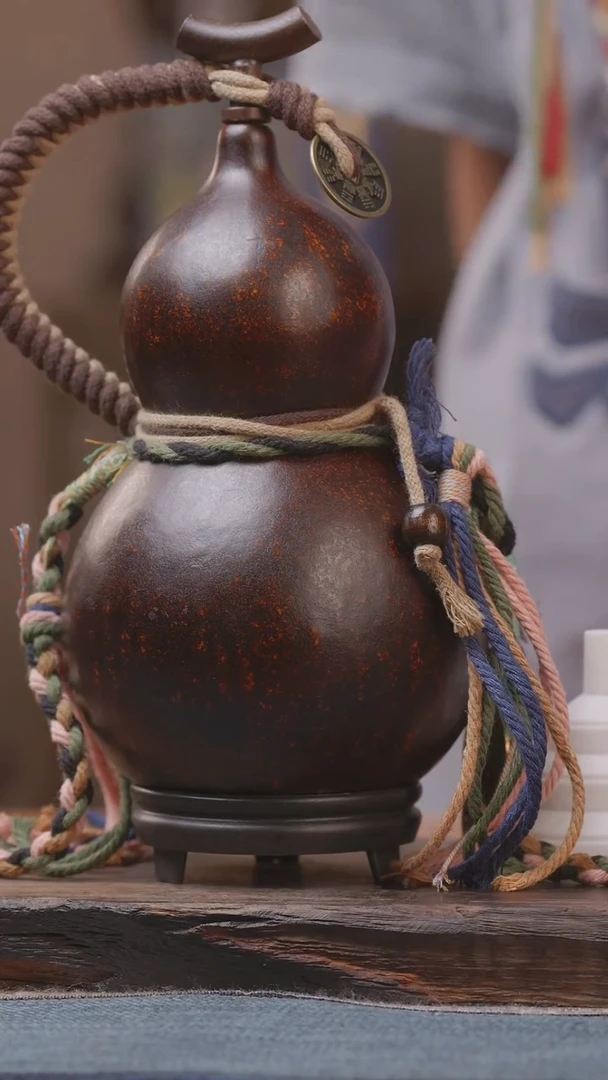 1556号精品大漆葫芦防腐防渗装水茶酒