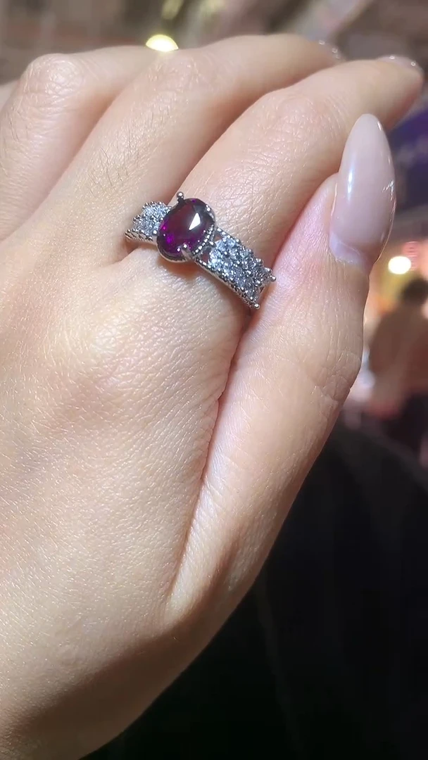 未镶嵌戒指石榴石【宝石世家严选】