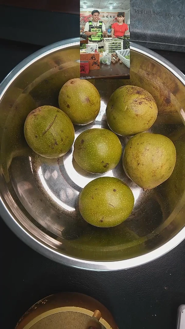 文玩核桃把件粗筋官帽2个 盘山大果4个（售出不退不换）青皮