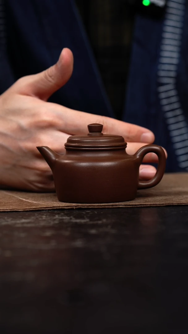 茶壶紫砂原矿手工壶100CC
