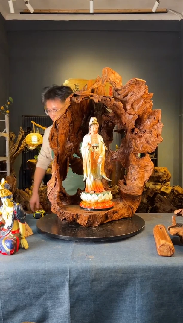 木卢师傅根艺作品（不包含人物摆件）