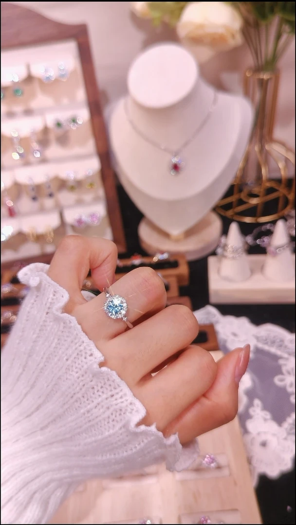 合金无蓝色戒指