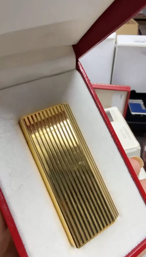 纯铜08 卡家金竖条短款五角