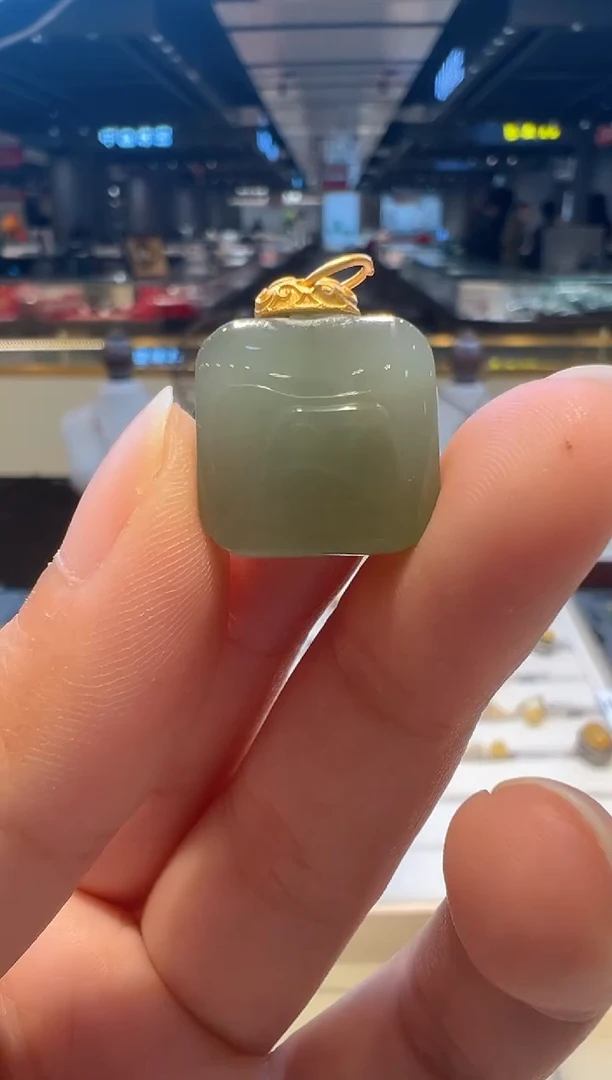 【闪购商品】和田玉颈饰银S925镶嵌12