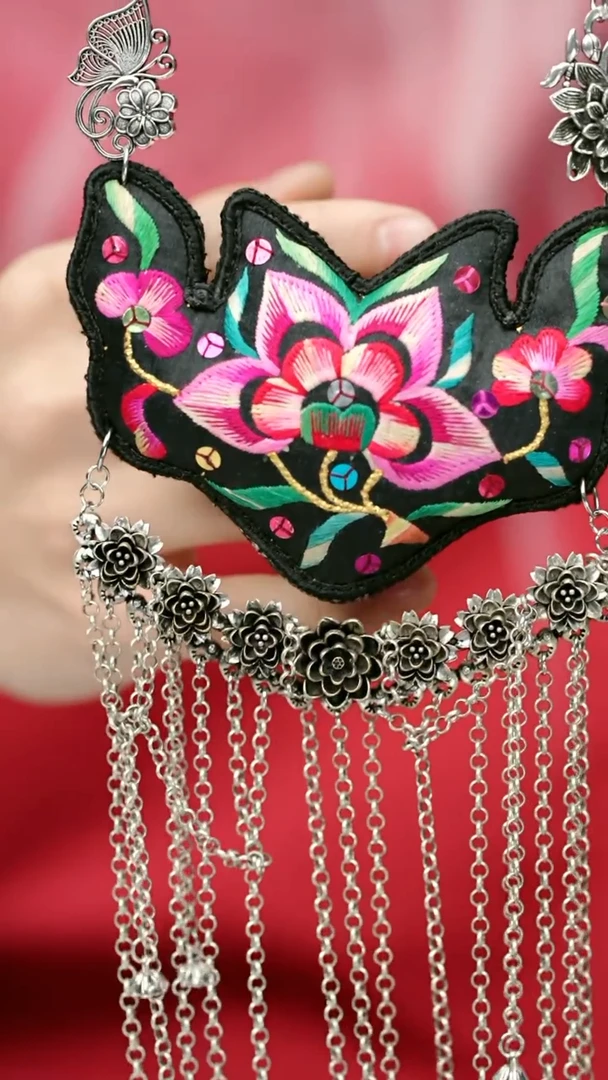 织绣L611黔东南苗族刺绣