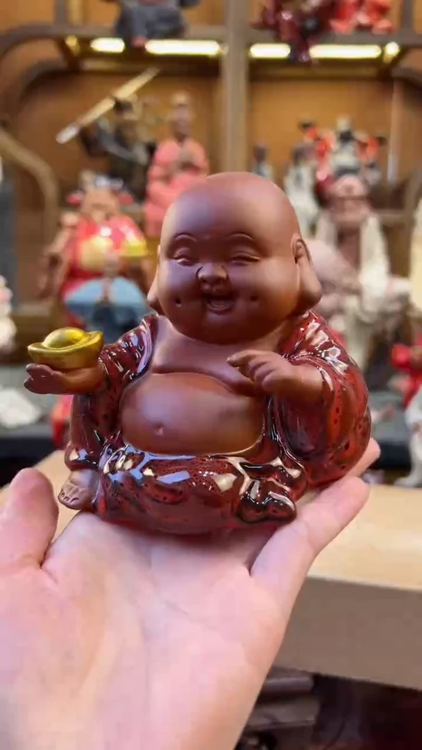 【闪购商品】紫砂茶宠器闵茶宠摆件