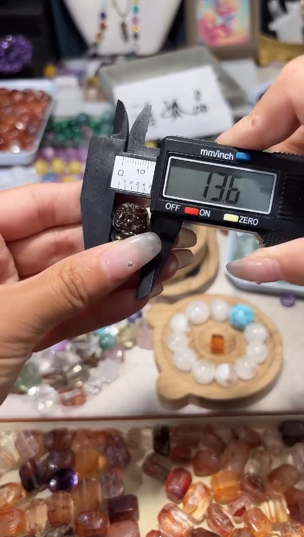 水晶手串未镶嵌L14黑金超貔貅一个