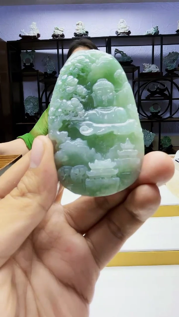 定制翡翠未镶嵌毛货05100083