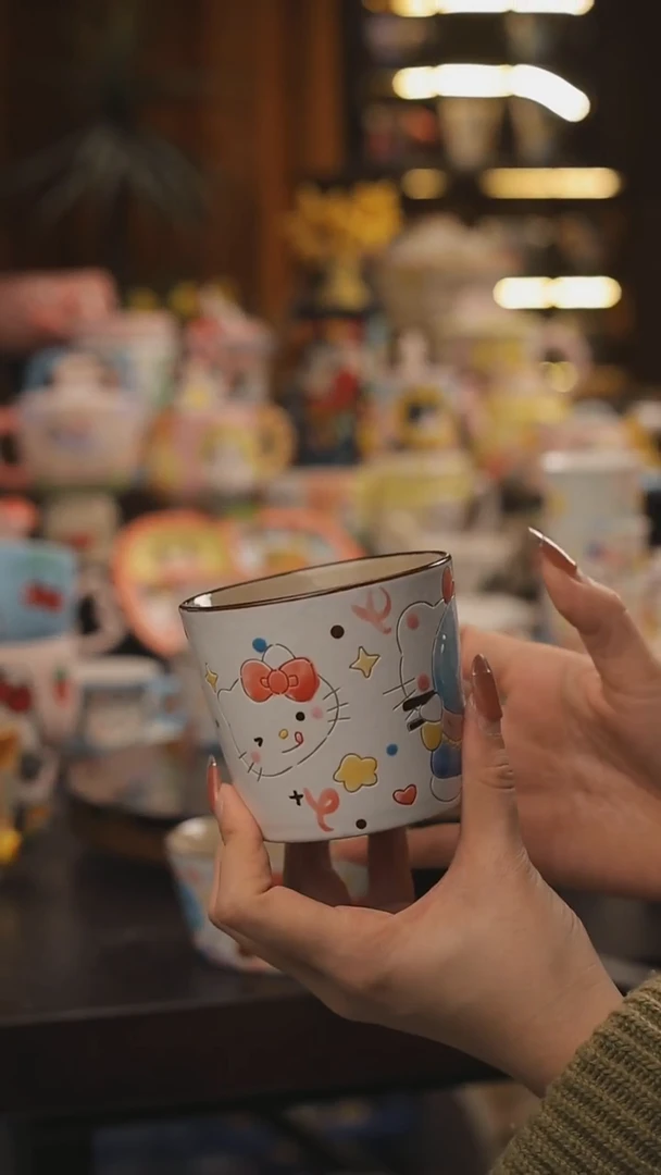 景德镇釉下彩绘设计师款式陶瓷