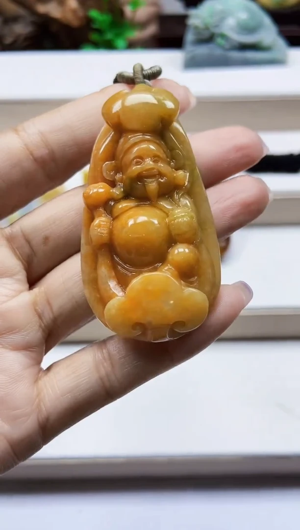 颈饰未镶嵌翡翠翡翠A货