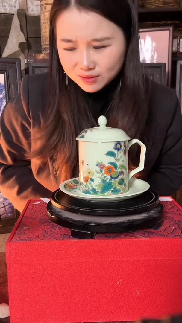 摆件陶景德镇陶瓷摆件M535